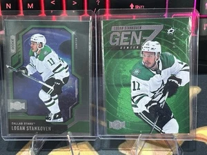 2024-25 UD Skybox Metal Universe Gen-Z GZ-19 Logan Stankoven – Dallas Stars - Picture 1 of 4