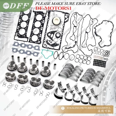 Engine Overhaul Pistons Bearings Kit For BMW 750i X5 X6 F02 F15 E70 E71 N63 4.4 - Изображение 1 из 4