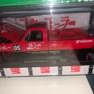 M2 Machines Coca-Cola Japan 1973 Chevrolet Cheyenne 10 Custom CHASE 1/24 - Picture 1 of 1