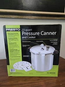 Aluminum Pressure Canner & Cooker Presto 23-Quart – Heavy-Duty & Versatile (017 - Picture 1 of 4