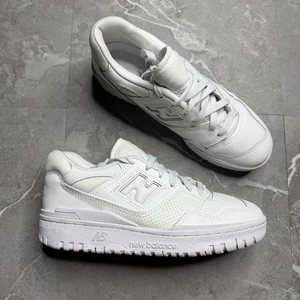 New Balance 550 Mens Size 6 / Womens 7.5 Triple White BB550WWW Brand New - Picture 1 of 10