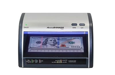 Detector de billetes e identificación falsificados AccuBanker LED420 Foto 1 de 3