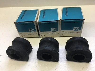 Juego de 3 bujes de barra estabilizadora de balanceo GM NOS 1985-1991 Buick Skylark Somerset Foto 1 de 4