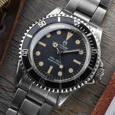 Tudor Submariner 7016/0 1970 acero inoxidable - esfera tipo 1 año + mano piruleta Foto 1 de 4