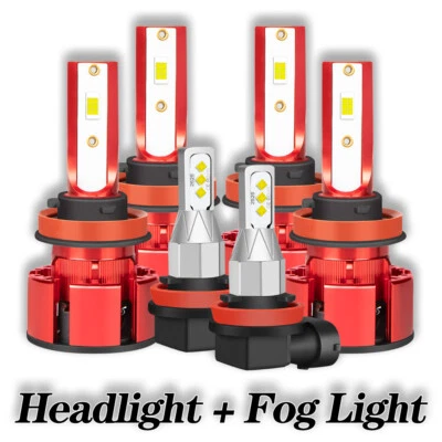 Faro LED 6000K para Infiniti EX35 2008-2010 2011 2012 + bombillas antiniebla Foto 1 de 4