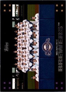 2007 Topps Baseball #454 Milwaukee Brewers