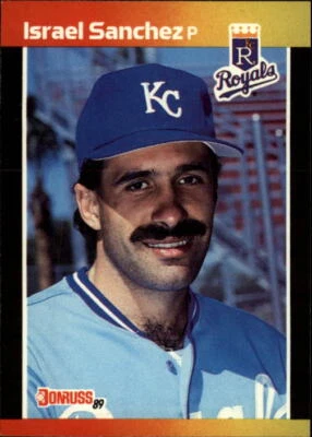 1989 Donruss #474 Israel Sanchez - NM - Image 1 of 2