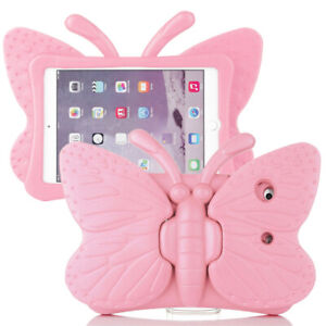 For iPad Pro 11inch 1 2 3 4th Gen Butterfly Kids Shockproof Tablet Case Cover