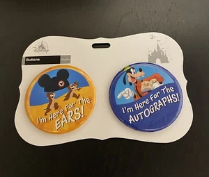 Disney Parks Button Pin 2er Pack Goofy - Bild 1 von 1