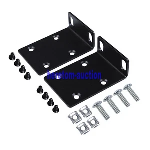 NEW Rack Mount Bracket Kit Ears For Cisco NT-500RM-19 SF500 SG500 SG500X Switch - Photo 1/9