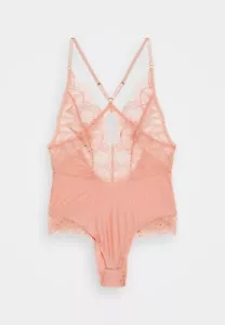 NUOVO reggiseno lingerie sexy originale Hunkemoller Macie body rosa marrone taglia XL donna rosa - Foto 1 di 4