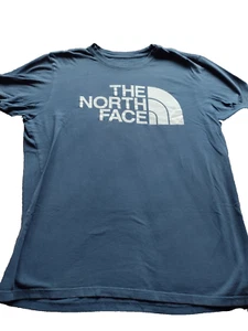 The North Face Half Dome Logo T-Shirt Men's Tee TNF Blue and white Size MEDIUM - Picture 1 of 4