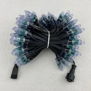 500Pcs Regulated Bullet Led Pixel Nodes Waterproof Black Wire 100ct DC12V 18AWG - Picture 1 of 14