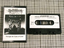 NECROMICON «THROUGH THE GATES OF GRIEF» DEMO CASSETTE SWEDEN BLACK METAL