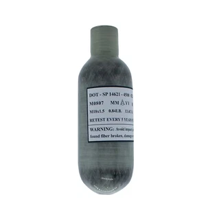 TUXING 4500Psi Carbon Fiber Air Tank,220CC/0.22L/13Ci Pcp Tank for Paintball Gun - Picture 1 of 5