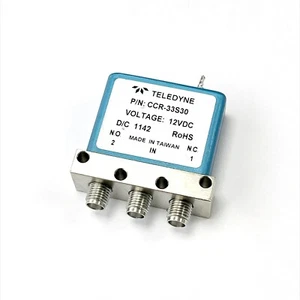 CCR-33S30 Teledyne RF Coax Switch CCR-33S30-N 12VDC - Picture 1 of 3