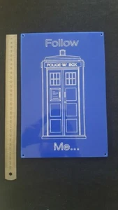 Dr Who Tardis Plakette - Bild 1 von 2