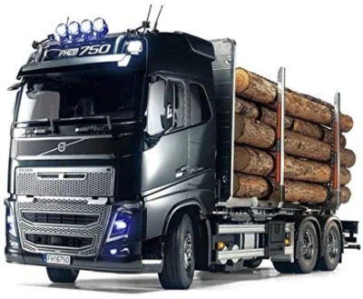 Tamiya 1/14 RC VOLVO FH16 6X4 TIMBER TRUCK Globetrotter 750 Tractor Kit 56360  - Image 1 of 4