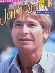 John Denver Greatest Hits Volume 3 Songbook Music, Lyrics Guitar Chord Boxes - Picture 1 of 5