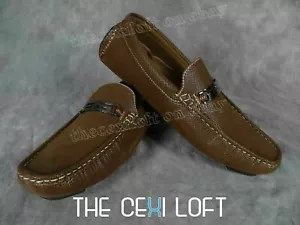 Zapatos para Hombres Marrón Informal Zapatos de Vestir Cuero Sintético Marrón Rowman Italiano 132 - Imagen 1 de 4