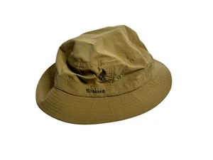 Simms Khaki Bucket Fishing Outdoor Hat Unisex Kids OSFM - Picture 1 of 3