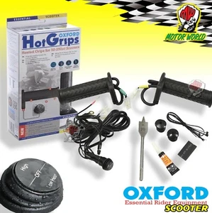 Oxford Moto Hotgrips Essenziale Scooter con Pannello Switch Manopole Riscaldate - Foto 1 di 1