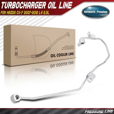Línea de alimentación de aceite turbocompresor para Mazda CX-7 2007-2012 L4 2,3 L presión L33E14270C Foto 1 de 4