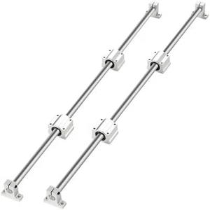 BestEquip Linear Rail Slide 2PCs 16mm x 1000mm Linear Bearing Slide Set with ... - Picture 1 of 3