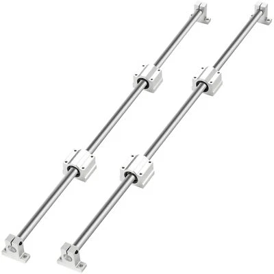 BestEquip Linear Rail Slide 2PCs 16mm x 1000mm Linear Bearing Slide Set with ... - Image 1 of 3