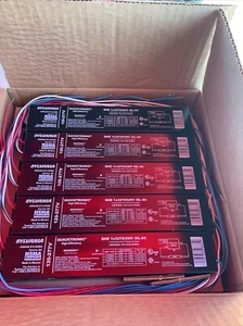 BOX OF (10) FACTORY NEW Osram Sylvania QHE1X32T8/UNV ISL-SC BALLAST SINGLE LAMP - Picture 1 of 2