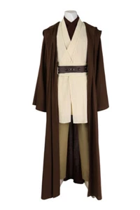 Obi- Wan Kenobi Costume Star Wars:Episode III Revenge of the Sith Outfit Cosplay - Picture 1 of 20