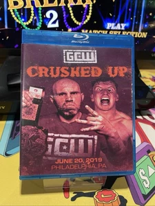 GCW Crushed Up 2019 Bluray Wrestling Game Changer ECW WWE AEW NJPW TNA AAA NWA - Picture 1 of 3