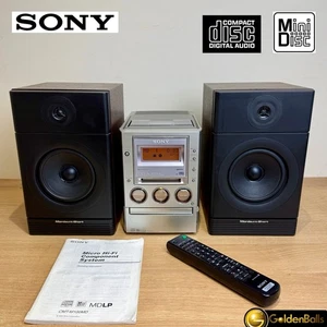 Sony CMT-M100MD Mini Hi-Fi System CD / MD / Radio – Serviced + Uprated Speakers! - Picture 1 of 12