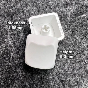 5Pcs No Engraved Keycap PBT Keycaps Unique Cats Head MAO Flat Thickened Keyc _ga - Zdjęcie 1 z 20