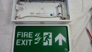 P4 Beta SRM Over Door LED Emergency Exit Light Illuminated Fire Sign Maintained - Picture 1 of 4