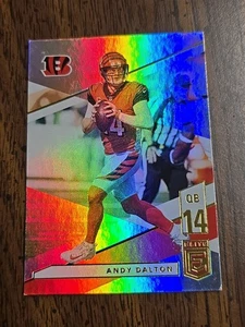 2019 Panini Donruss Elite - Andy Dalton #58 Bengals - Picture 1 of 9