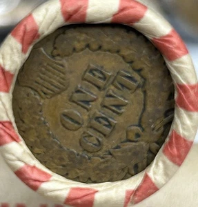 Rollo de centavo de trigo antiguo Estate centavo de colección - extremo de centavo cabeza india - Imagen 1 de 2