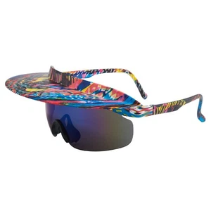Oversized Shield Sunglasses Men Women Outdoor UV400 Protection Sun Visor Glasses - Picture 1 of 18