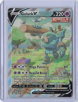 Pokemon - Evolving Skies - Golurk V 182/203 - EN - Special Illustration Rare - Bild 1 von 2