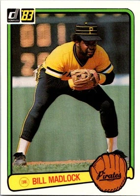 Bill Madlock 1983 Donruss #311 Pittsburgh Pirates - Image 1 of 2