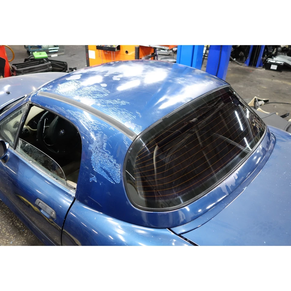 BMW Z3 Roadster 1996-2002 convertible techo rígido conjunto azul con montajes OEM Foto 1 de 4