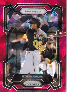 Tarjeta Panini Prizm Red Ice Prizm Ethan Salas 2024 #141. Casi nueva-como nueva - Imagen 1 de 1