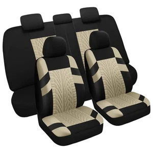 Car Seat Covers Full Set, Front Seat Covers & Split Rear Bench Seat Covers fo... - Picture 1 of 9