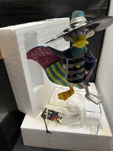 Enesco Disney by Britto Dark Wing Duck Stone Resin Figurine - Picture 1 of 6