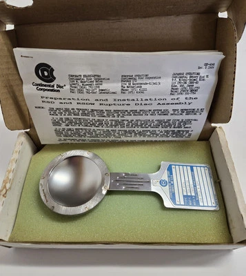 CONTINENTAL DISC CORP TYPE 2" RSDW RUPTURE DISC. 150 psi. - Image 1 of 4