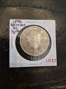 Great Britain, Half Crown 1896 silver coin(0.925) - Picture 1 of 2