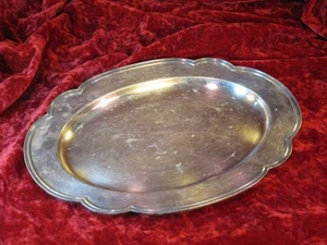 Vintage Melford Silver Plate Platter By Wallace M600 - Picture 1 of 1