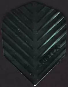 Silber/Schwarz Ribtex Dart Flüge: 3 pro Set - Bild 1 von 4
