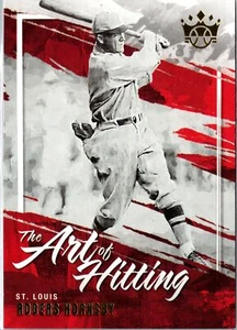 Rogers Hornsby 2022 Panini Diamond Kings The Art of Hitting #AH-6 - Picture 1 of 2
