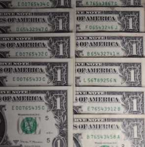 BULK SALE OF 11 $1 DOLLARS LADDERS  NOTES FANCY SERIALS FROM COLLECTION LOOK